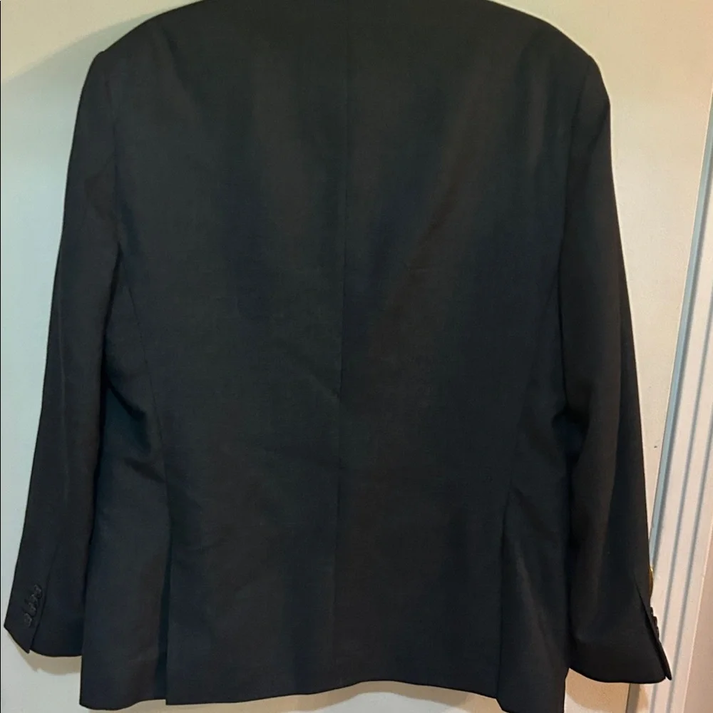 Banana Republic Men's Dark Grey Suit Blazer